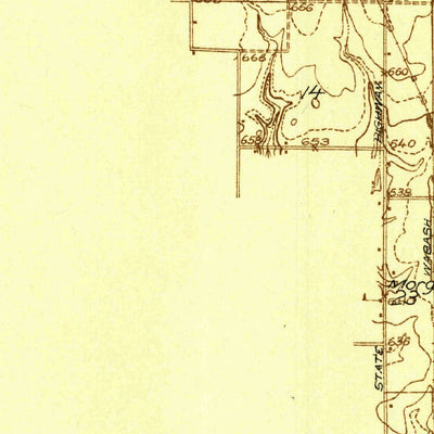 United States Geological Survey Sullivan, IL (1930, 48000-Scale) digital map