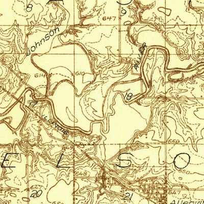 United States Geological Survey Sullivan, IL (1930, 48000-Scale) digital map