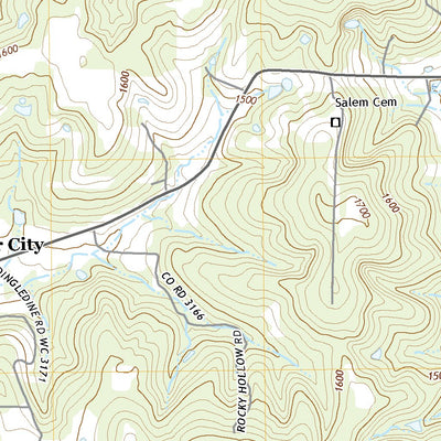 United States Geological Survey Sulphur City, AR (2020, 24000-Scale) digital map