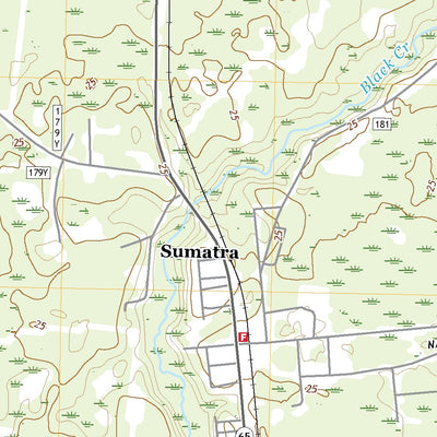 United States Geological Survey Sumatra, FL (2021, 24000-Scale) digital map