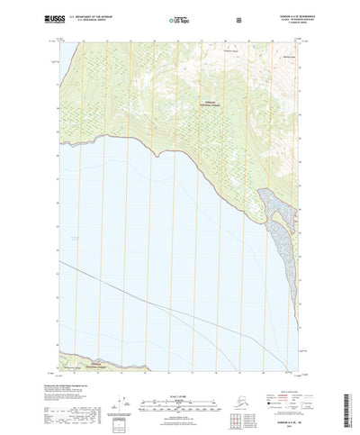 United States Geological Survey Sumdum A-4 SE, AK (2021, 25000-Scale) digital map