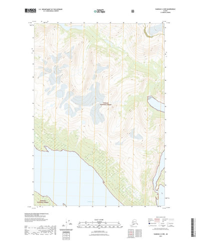 United States Geological Survey Sumdum C-4 NW, AK (2021, 25000-Scale) digital map