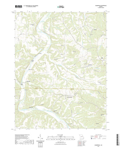 United States Geological Survey Summerfield, MO (2021, 24000-Scale) digital map