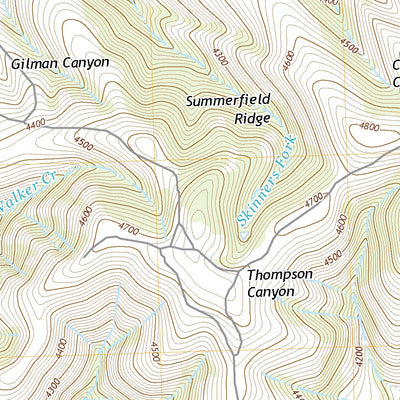 United States Geological Survey Summerfield Ridge, OR (2020, 24000-Scale) digital map