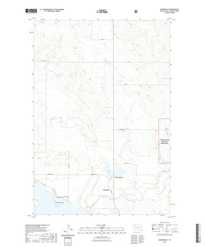 United States Geological Survey Summerville, SD (2021, 24000-Scale) digital map