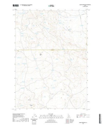 United States Geological Survey Summit Reservoir, ID (2020, 24000-Scale) digital map