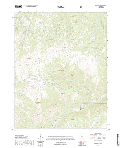 United States Geological Survey Summitville, CO (2022, 24000-Scale) digital map