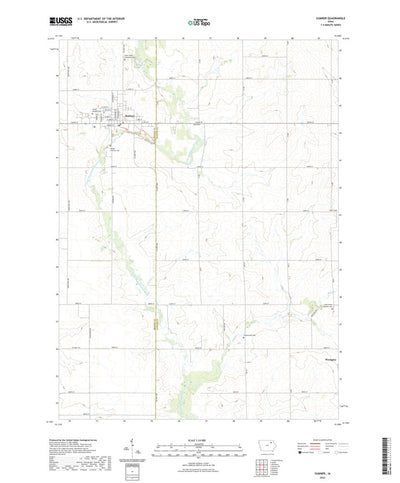 United States Geological Survey Sumner, IA (2022, 24000-Scale) digital map
