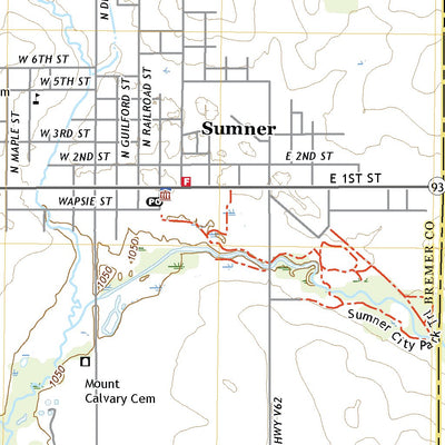 United States Geological Survey Sumner, IA (2022, 24000-Scale) digital map