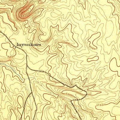 United States Geological Survey Sundance, WY-SD (1898, 125000-Scale) digital map