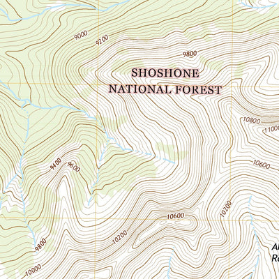 United States Geological Survey Sunlight Peak, WY (2021, 24000-Scale) digital map