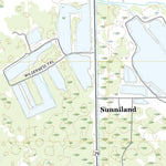 United States Geological Survey Sunniland, FL (2021, 24000-Scale) digital map
