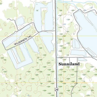 United States Geological Survey Sunniland, FL (2021, 24000-Scale) digital map