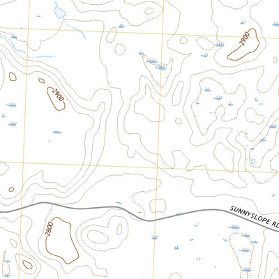 United States Geological Survey Sunny Slope School, MT (2020, 24000-Scale) digital map