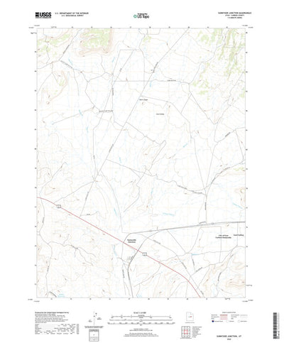 United States Geological Survey Sunnyside Junction, UT (2020, 24000-Scale) digital map