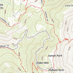 United States Geological Survey Sunset Crater West, AZ (2021, 24000-Scale) digital map