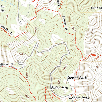 United States Geological Survey Sunset Crater West, AZ (2021, 24000-Scale) digital map