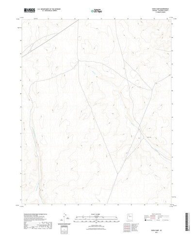United States Geological Survey Supai Camp, AZ (2021, 24000-Scale) digital map