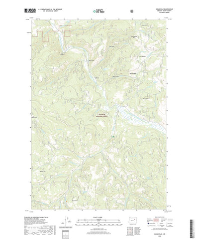 United States Geological Survey Susanville, OR (2020, 24000-Scale) digital map