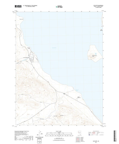 United States Geological Survey Sutcliffe, NV (2021, 24000-Scale) digital map