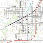 United States Geological Survey Sutton, NE (2021, 24000-Scale) digital map