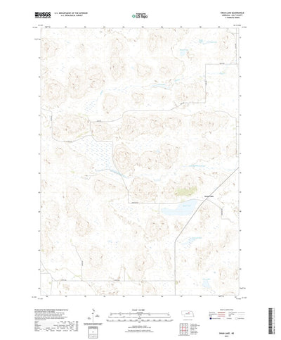 United States Geological Survey Swan Lake, NE (2021, 24000-Scale) digital map