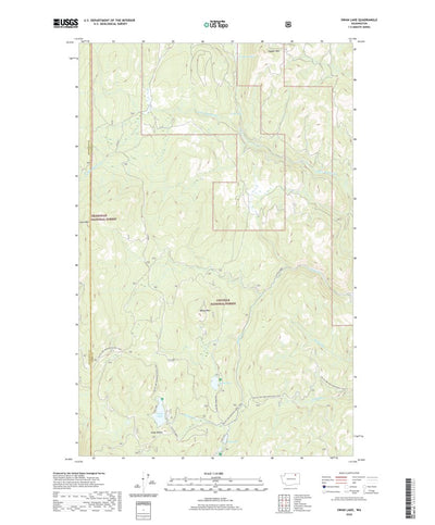 United States Geological Survey Swan Lake, WA (2020, 24000-Scale) digital map