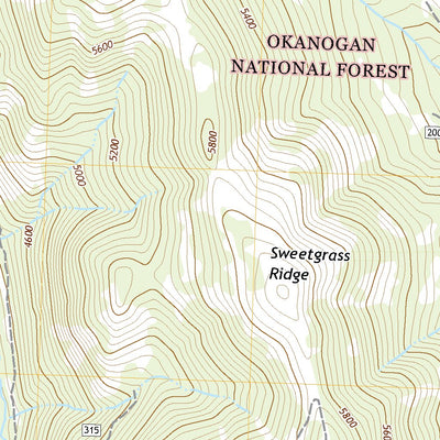 United States Geological Survey Sweetgrass Butte, WA (2020, 24000-Scale) digital map