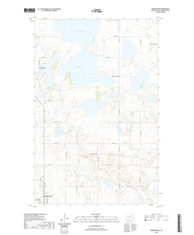 United States Geological Survey Sweetwater, ND (2020, 24000-Scale) digital map