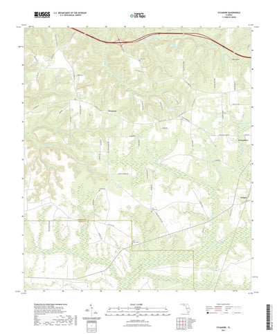 United States Geological Survey Sycamore, FL (2021, 24000-Scale) digital map