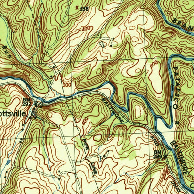 United States Geological Survey Sykesville, MD (1944, 31680-Scale) digital map