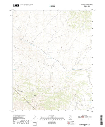 United States Geological Survey Sylvania Mountains, NV (2021, 24000-Scale) digital map