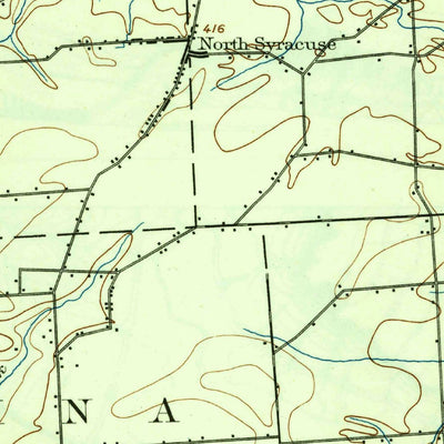 United States Geological Survey Syracuse, NY (1898, 62500-Scale) digital map