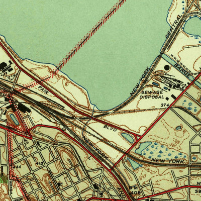 United States Geological Survey Syracuse West, NY (1939, 31680-Scale) digital map