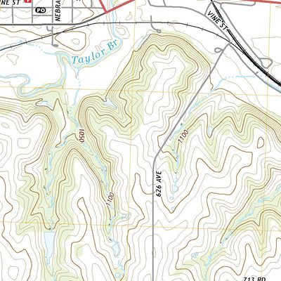 United States Geological Survey Table Rock, NE (2021, 24000-Scale) digital map