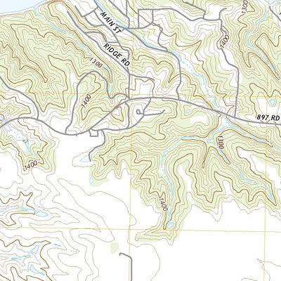 United States Geological Survey Tabor SE, NE (2021, 24000-Scale) digital map