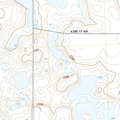 United States Geological Survey Tagus, ND (2020, 24000-Scale) digital map