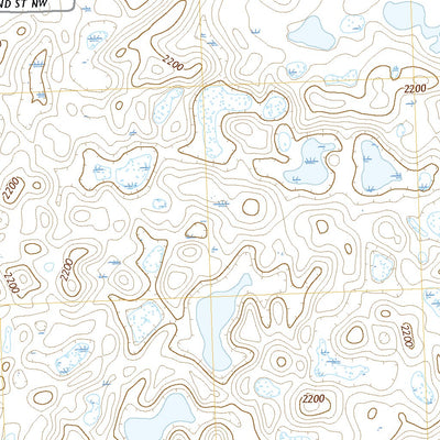 United States Geological Survey Tagus, ND (2020, 24000-Scale) digital map