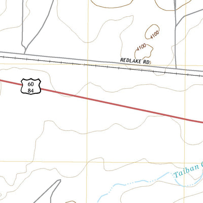 United States Geological Survey Taiban, NM (2020, 24000-Scale) digital map