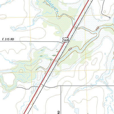 United States Geological Survey Talala, OK (2022, 24000-Scale) digital map