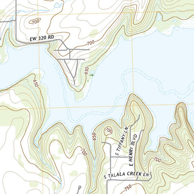United States Geological Survey Talala, OK (2022, 24000-Scale) digital map