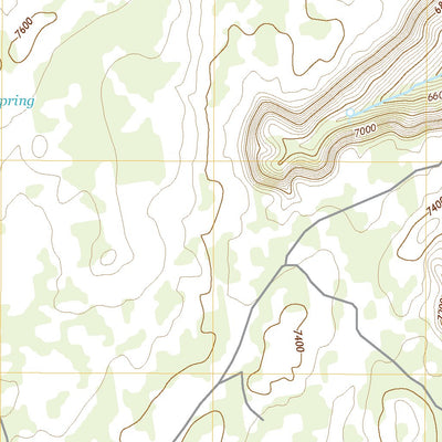 United States Geological Survey Tall Mountain, AZ (2021, 24000-Scale) digital map