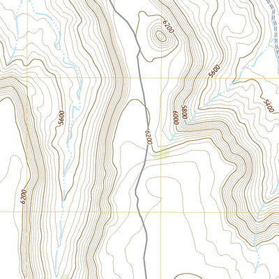 United States Geological Survey Tall Mountain NW, AZ (2021, 24000-Scale) digital map