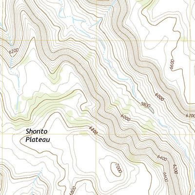 United States Geological Survey Tall Mountain NW, AZ (2021, 24000-Scale) digital map