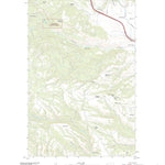 United States Geological Survey Taneum Canyon, WA (2020, 24000-Scale) digital map