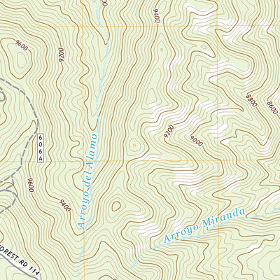 United States Geological Survey Taos SW, NM (2020, 24000-Scale) digital map