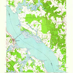 United States Geological Survey Tappahannock, VA (1944, 24000-Scale) digital map