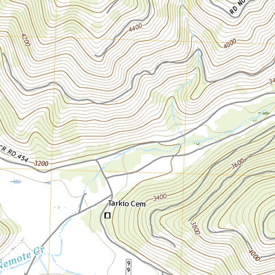 United States Geological Survey Tarkio, MT (2020, 24000-Scale) digital map