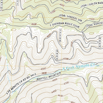 United States Geological Survey Tarkio, MT (2020, 24000-Scale) digital map