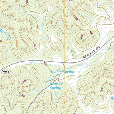 United States Geological Survey Tarpley Pass, TX (2022, 24000-Scale) digital map